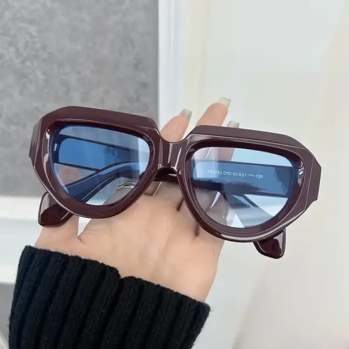 Lunettes de soleil carrées rondes rétro classiques pour femmes et hommes