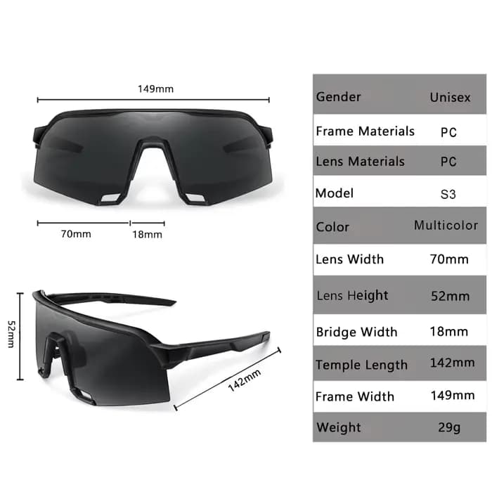 Lunettes de soleil de pêche de marque pour hommes et femmes 6 couleurs