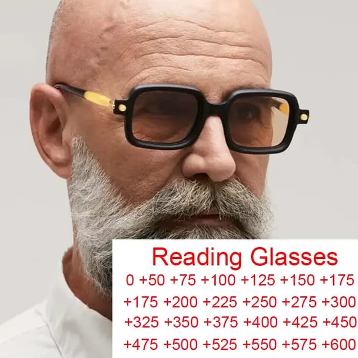 Lunettes de lecture de luxe pour hommes
