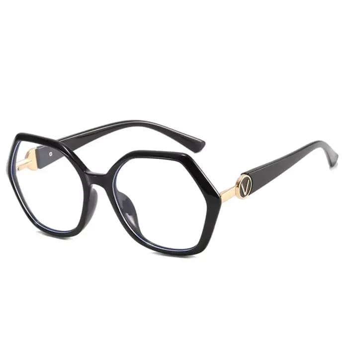 Lunettes imprimées roses pour femmes