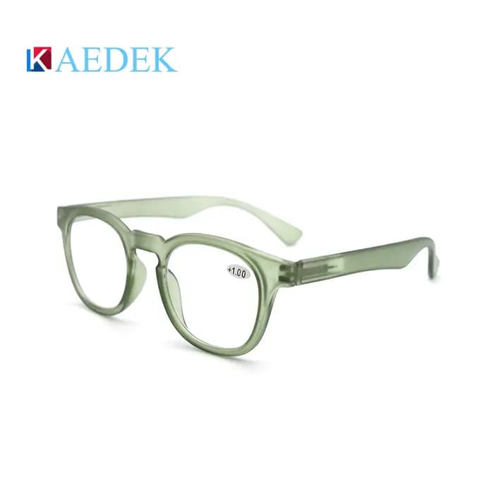 KAEDEK 2025 lunettes de lecture de marque transparentes rondes hommes femmes