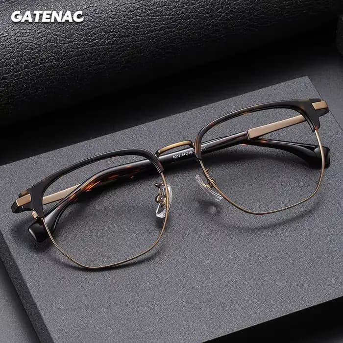 Lunettes de vue vintage Gatenac pour hommes et femmes