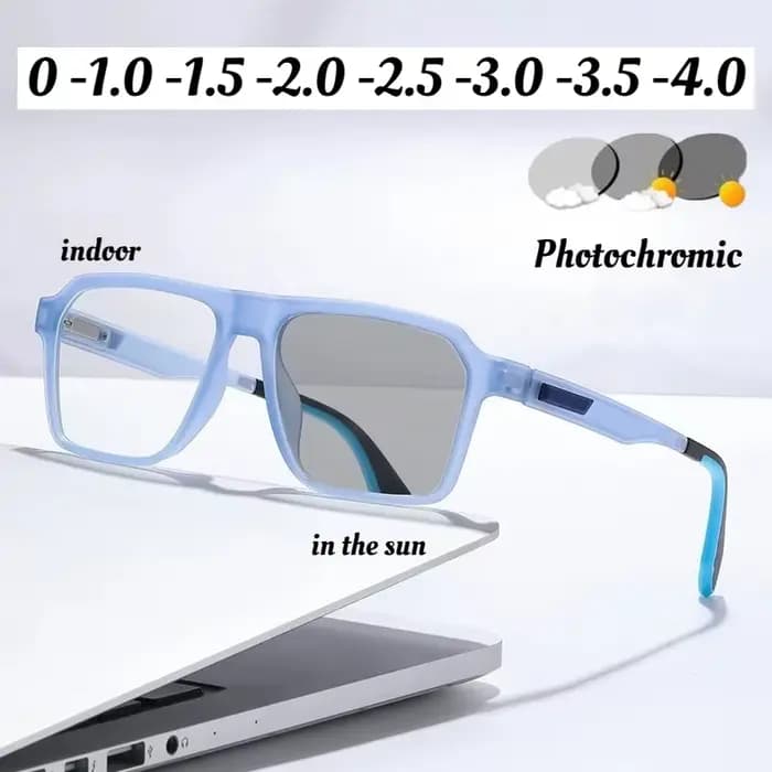 Lunettes de myopie photochromiques de haute qualité pour hommes