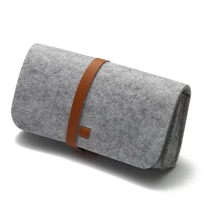 Boîtes à lunettes en tissu feutré de qualité supérieure