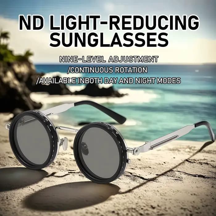 Lunettes de soleil rondes polarisées ND9