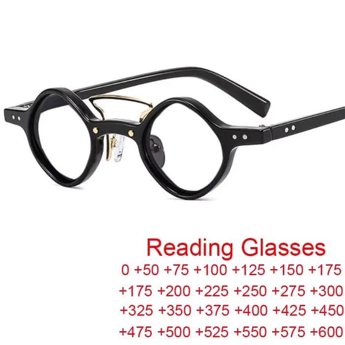 Lunettes à Rivets Punk pour femmes et hommes