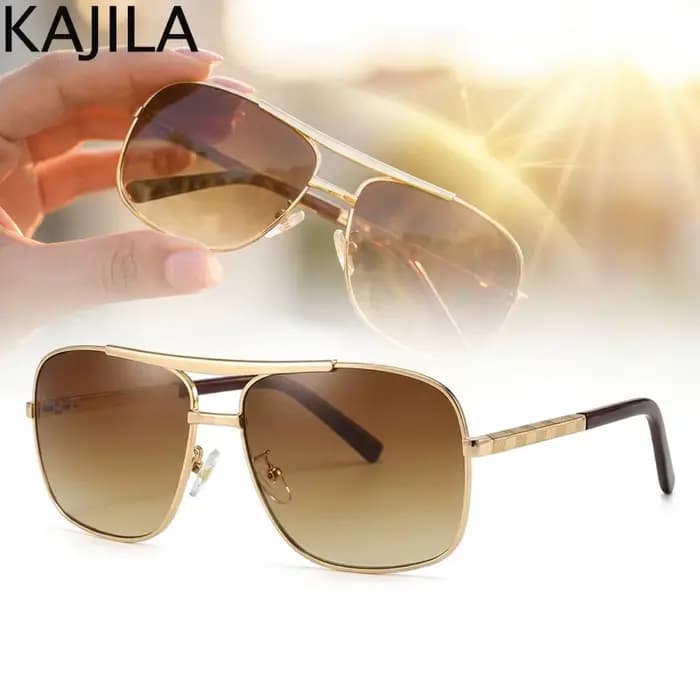 Lunettes De soleil carrées Vintage pour hommes