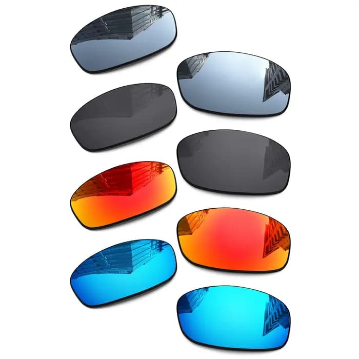 Lentilles de remplacement polarisées ONDEX pour lunettes de soleil Oakley Fives Squared OO9238 - 54 mm - Couleur multiple