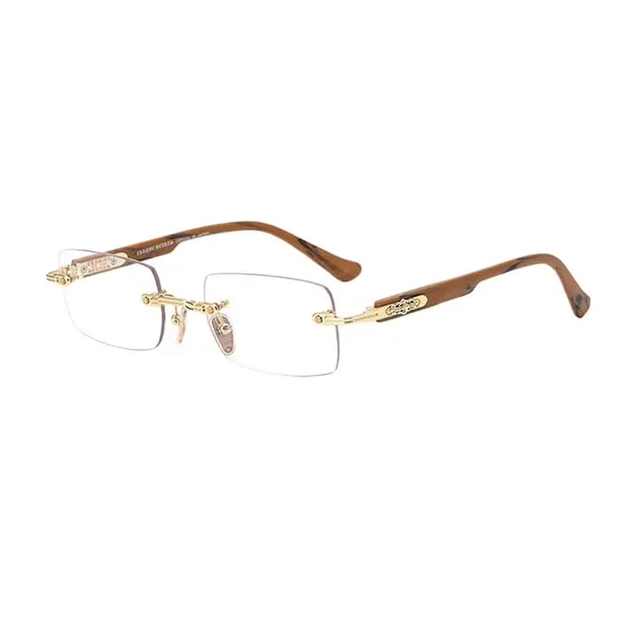 (YOUR) Lunettes de soleil rétro sans monture à la mode
