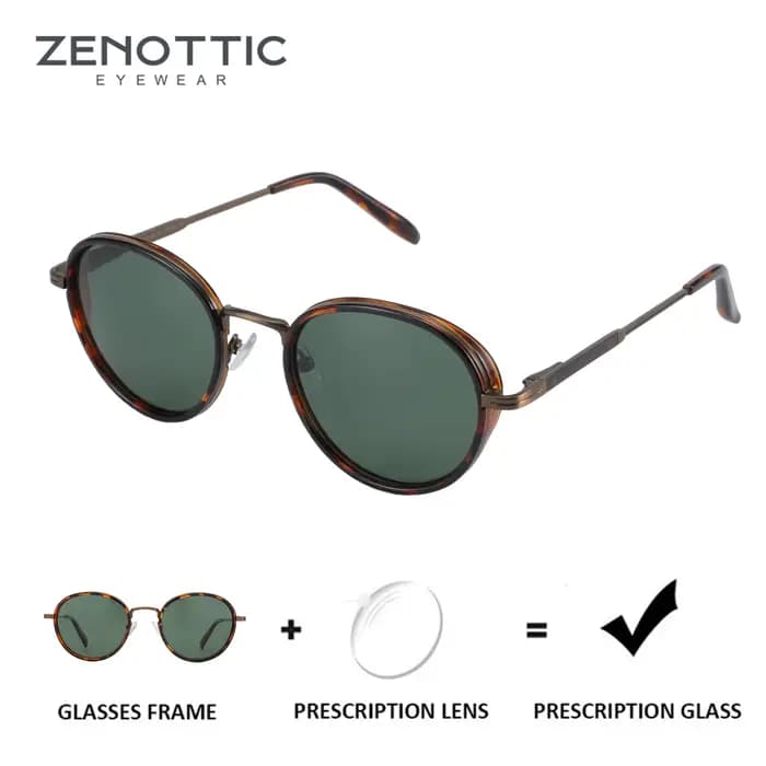 Lunettes de soleil Steampunk pour myopie