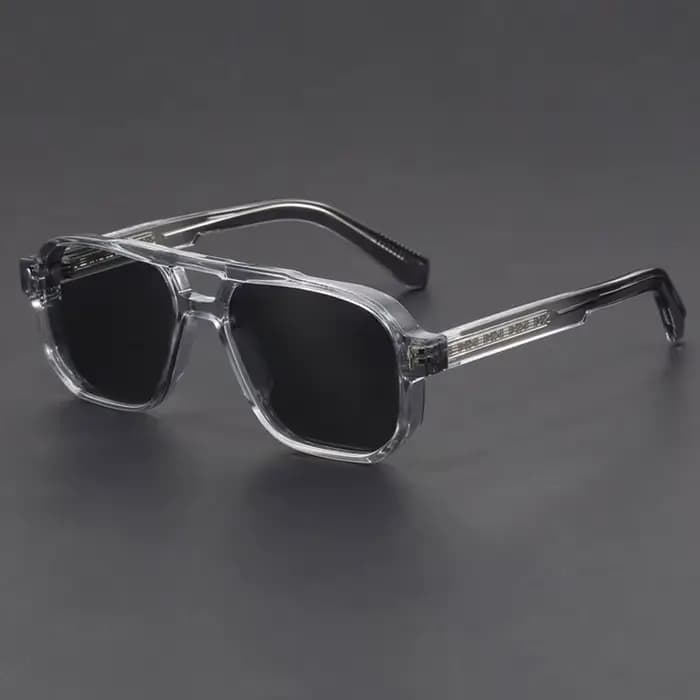 Vintage Punk pilote carré lunettes de soleil femmes pour hommes mode marque de luxe concepteur nuances en plein air