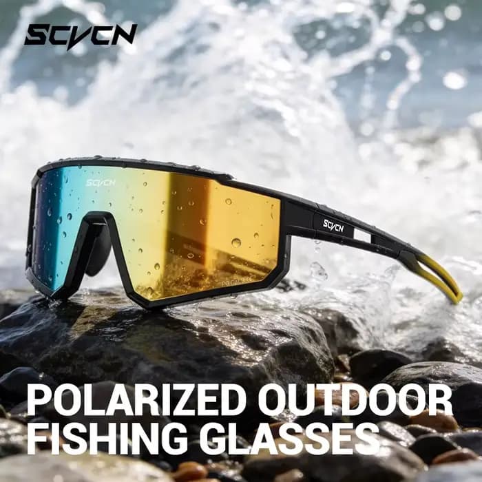 Lunettes de soleil sportives SCVCN One Piece