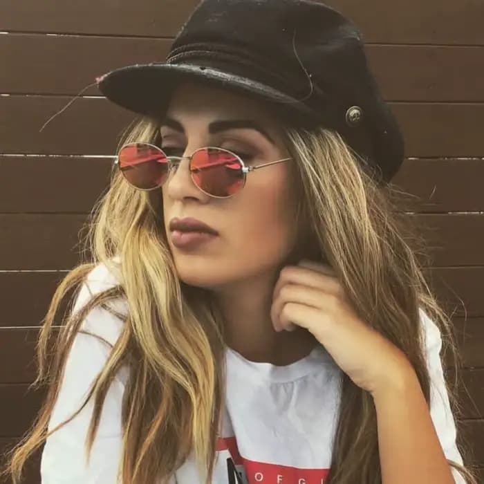 Lunettes de soleil ovales en alliage UV400 pour femmes et hommes