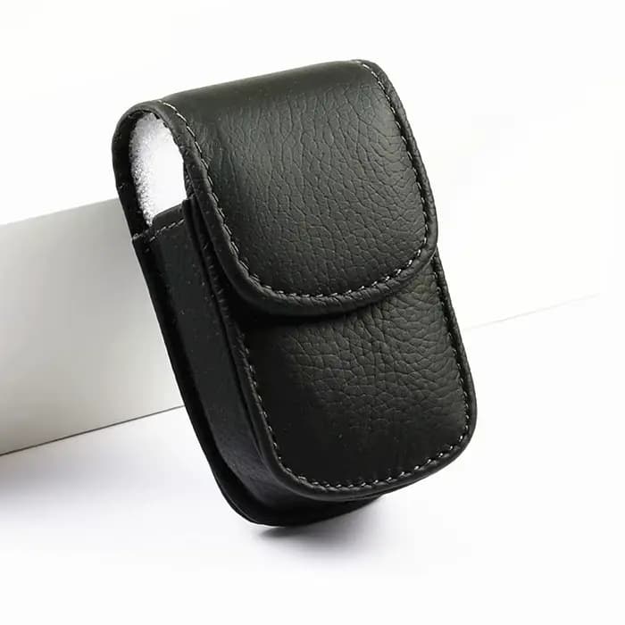 Étui à lunettes en cuir PU portable pour hommes et femmes