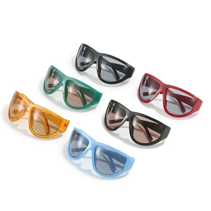 Lunettes de soleil sport Y2K pour femmes