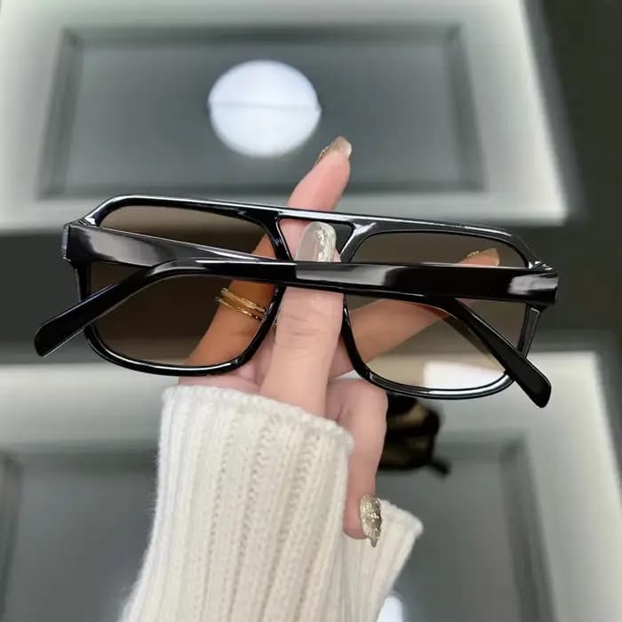 Lunettes de soleil carrées vintage pour femmes