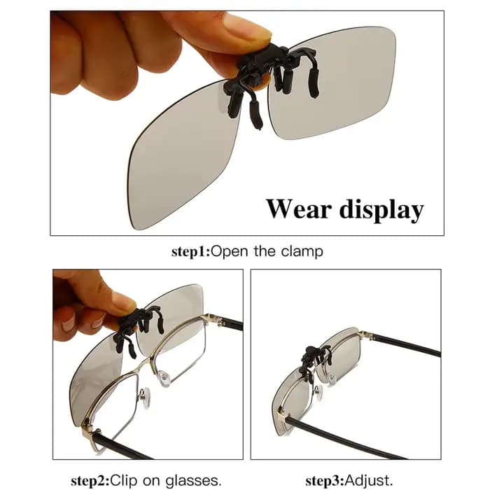 WarBLade lunettes de soleil polarisées lentilles Clip