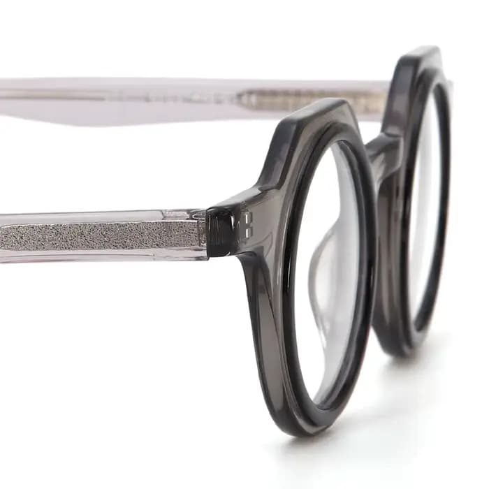 Lunettes rondes en acétate pour hommes et femmes