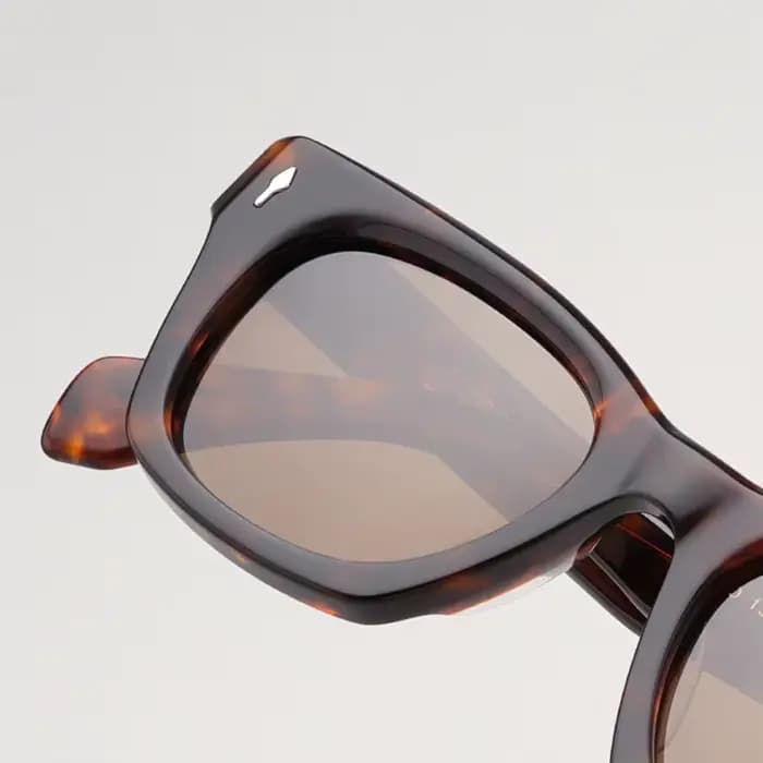Nouvelles lunettes de soleil LEMTOSH pour femmes - Monture épaisse écaille de tortue