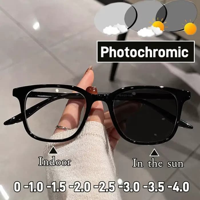 Lunettes de soleil d'extérieur à la mode avec moins dioptrie pour femmes