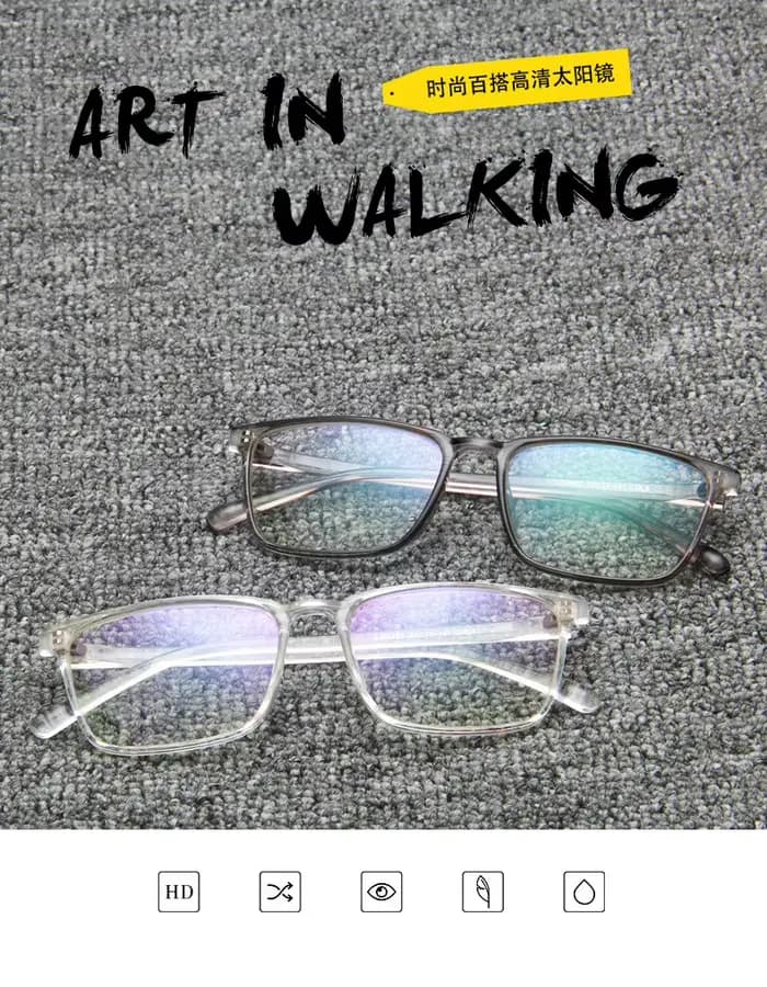 2024 mode femmes lunettes cadre hommes Transparent
