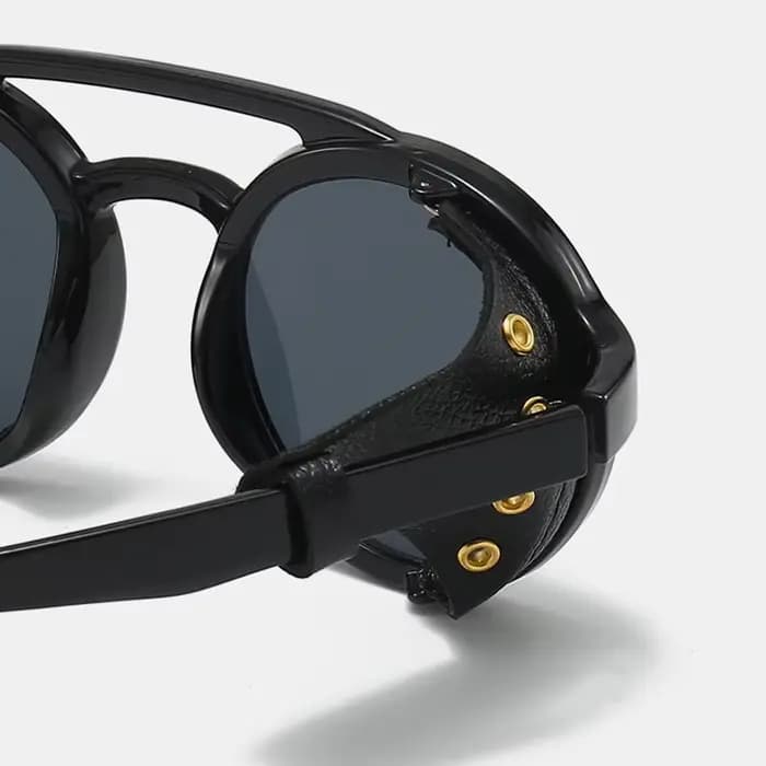 Lunettes de soleil rétro Steampunk pour hommes et femmes