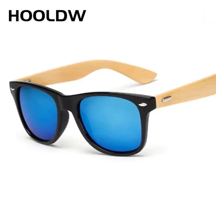 HOOLDW – lunettes de soleil en bois naturel pour hommes et femmes