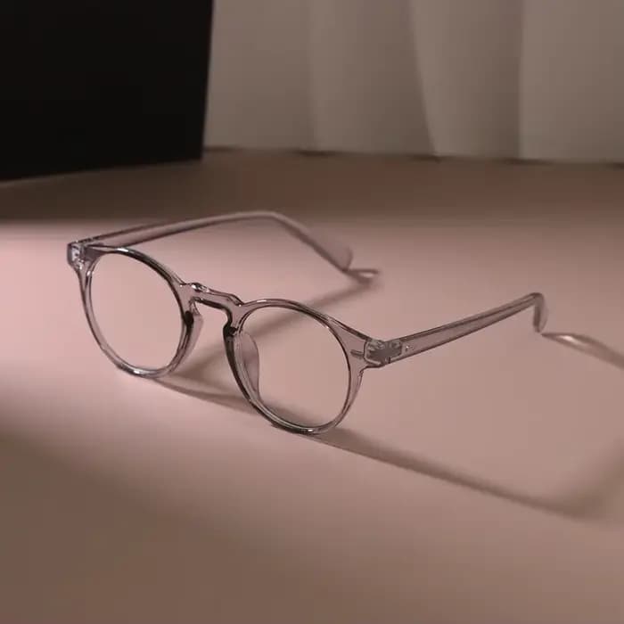 Lunettes rondes rétro femmes hommes marque circulaire Vintage