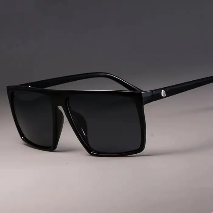 Lunettes de soleil à grande monture carrée pour hommes et femmes, nouvelle mode de haute qualité, rétro, tête de crâne, Film couleur, 2021