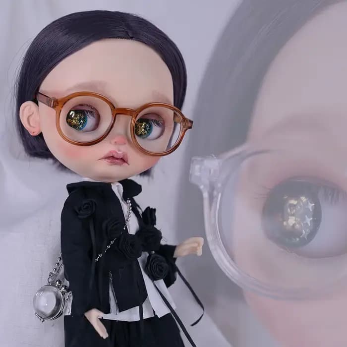 Lunettes de soleil en peluche BJD Blyth beurre, accessoires de bricolage, jouets Kiev illage, cadeau de mode, 1/3 cm, 1/6 cm, 1/8 cm, 60cm