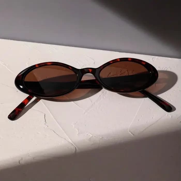 Lunettes de soleil ovales sexy pour femme