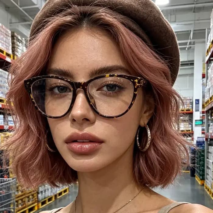 1 paire de lunettes de soleil rétro modernes en écaille de tortue