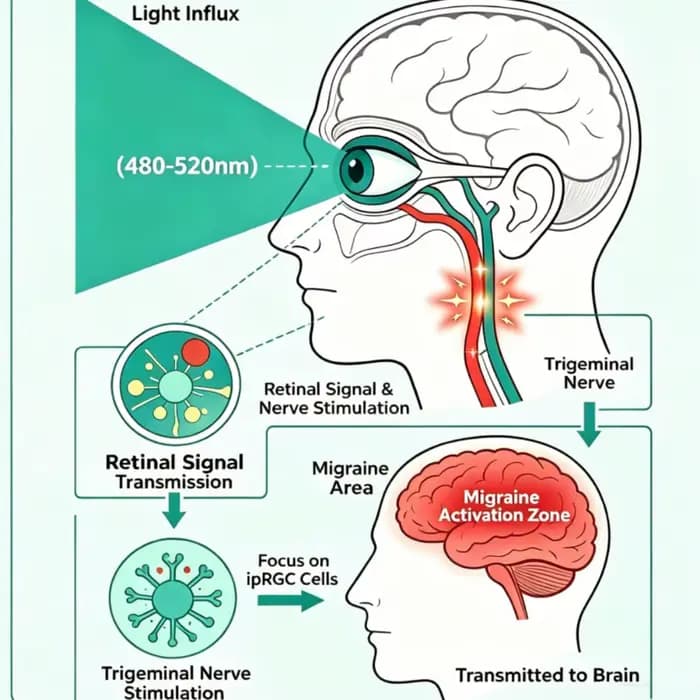 Lunettes anti-migraine SHINU FL41 : Bloquent la lumière bleue des écrans, réduisent les scintillements, soulagent la photophobie pour ordinateur portable et jeux vidéo, idéales pour petits visages.
