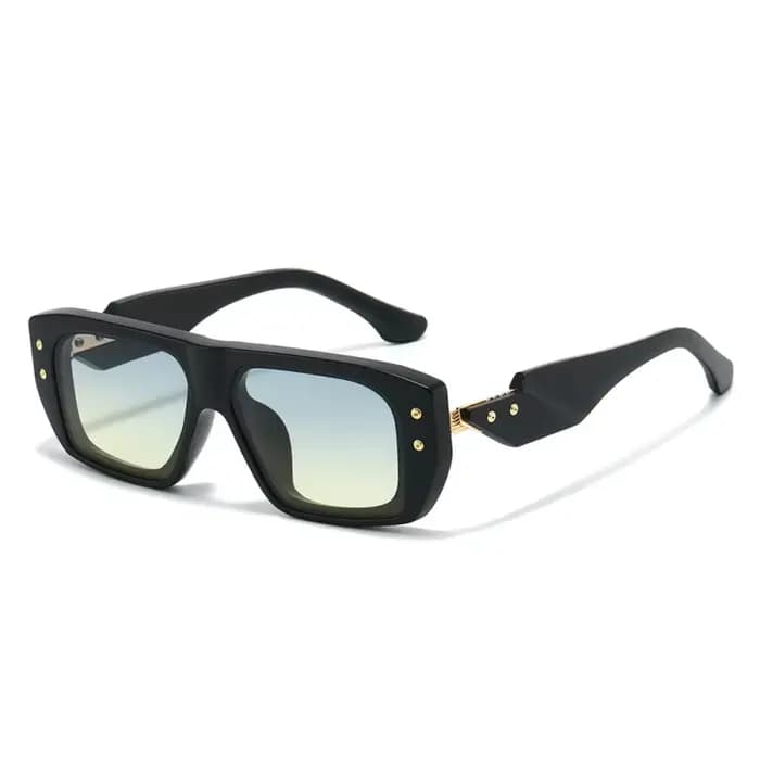 Lunettes de soleil carrées de luxe pour hommes