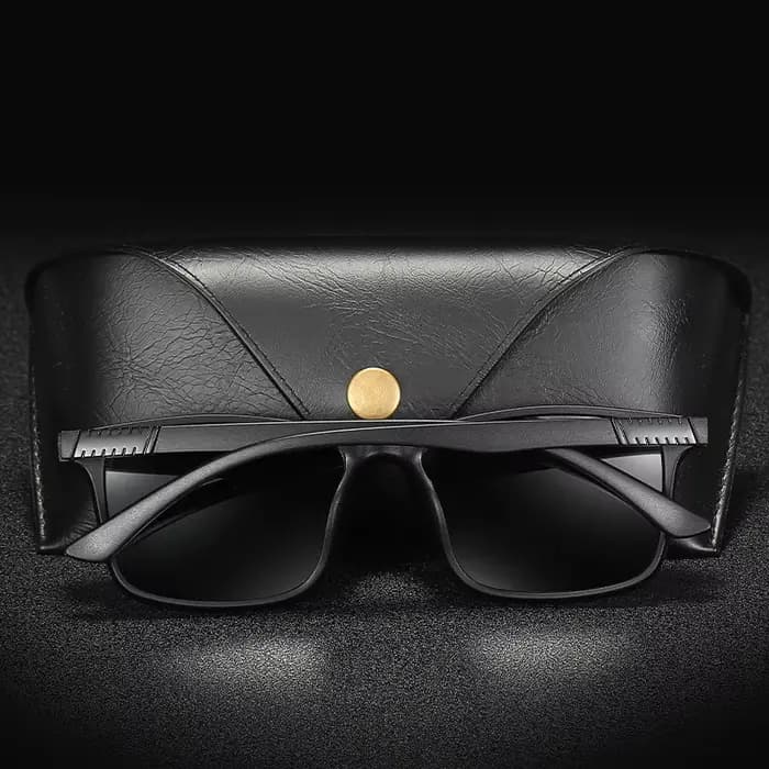 Hommes femmes lunettes de soleil polarisées marque de luxe concepteur Vintage carré Sport