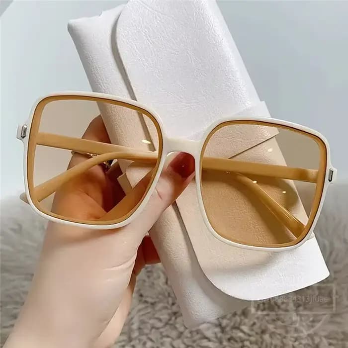 Lunettes de soleil carrées surdimensionnées pour femmes