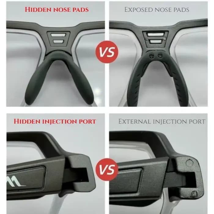 Lunettes de soleil sport polarisées UV400 photochromiques vision nocturne unisexe pour le cyclisme