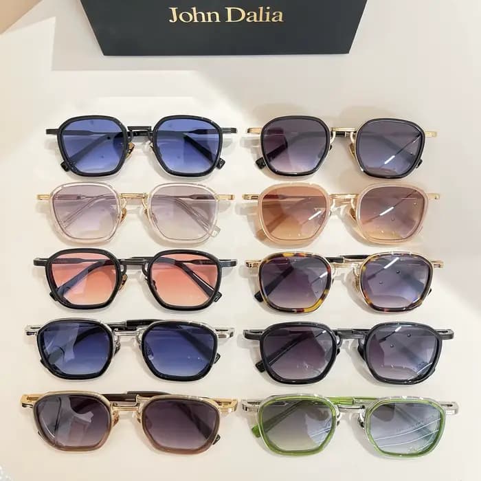 Lunettes de soleil carrées en alliage de haute qualité pour hommes et femmes