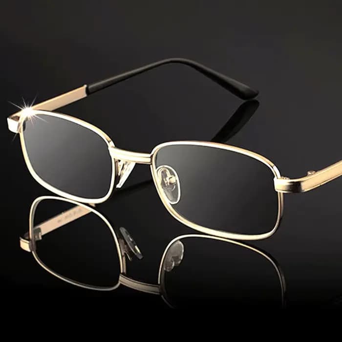 Lunettes de lecture à lentilles en verre véritable pour hommes et femmes, carrées, monture complète, presbytes, anti-rayures, dioptrie + 1.5 2.0 2.5