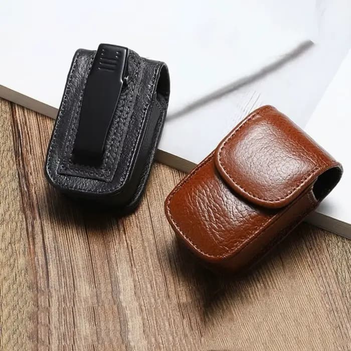 Étui à lunettes en cuir PU portable