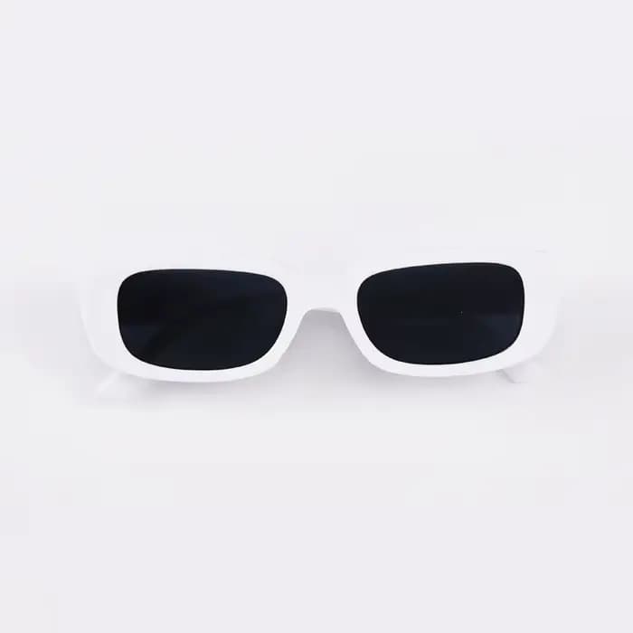 Lunettes de soleil carrées rectangulaires pour hommes