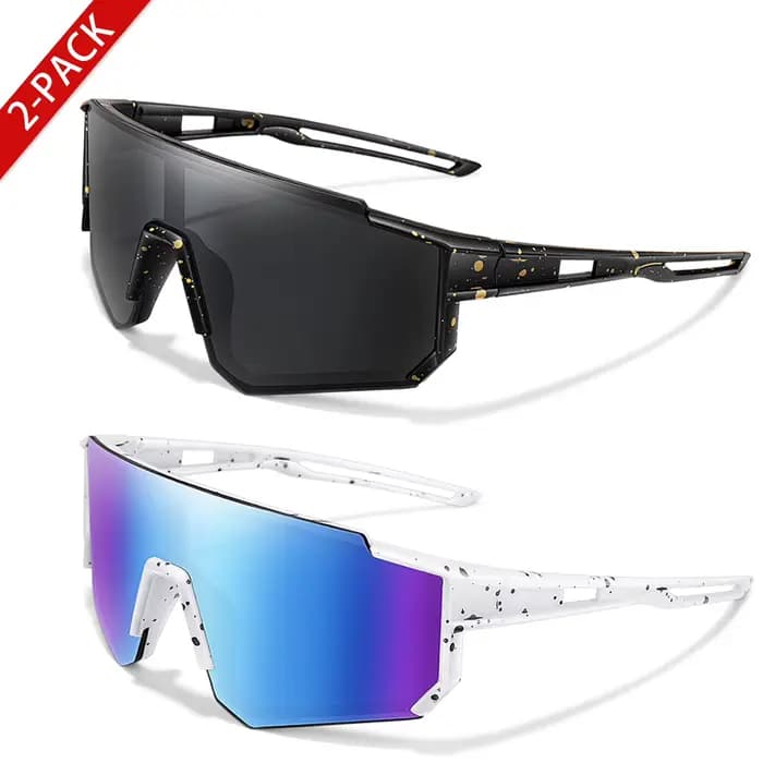 2 paires de lunettes de soleil pour jeunes