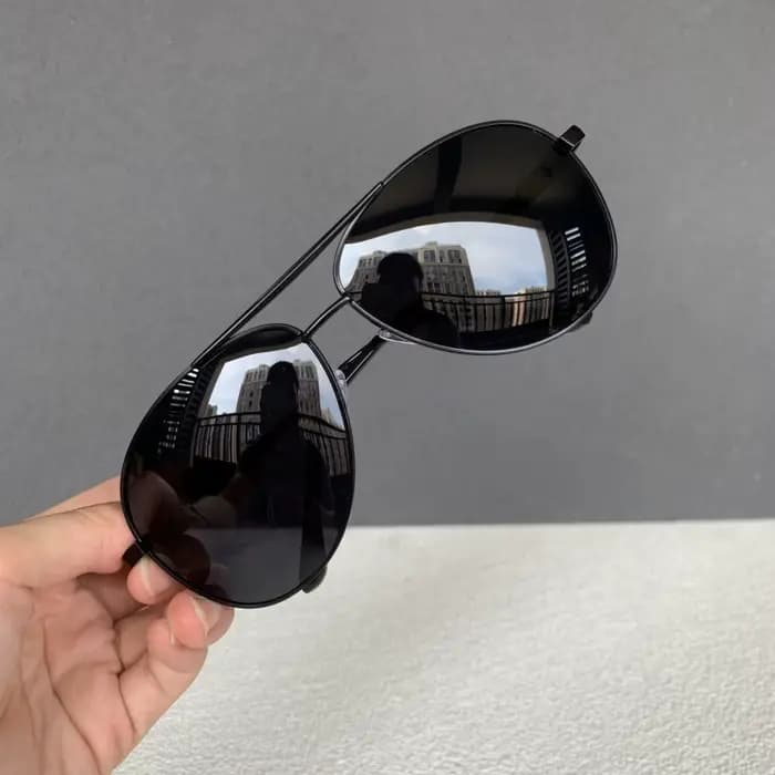 160mm lunettes de soleil pilote surdimensionnées mâle Vintage grand