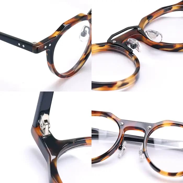 Lunettes optiques en acétate pour hommes et femmes