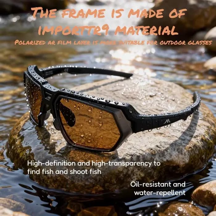 Lunettes de soleil sport polarisées UV400 photochromiques vision nocturne unisexe pour le cyclisme