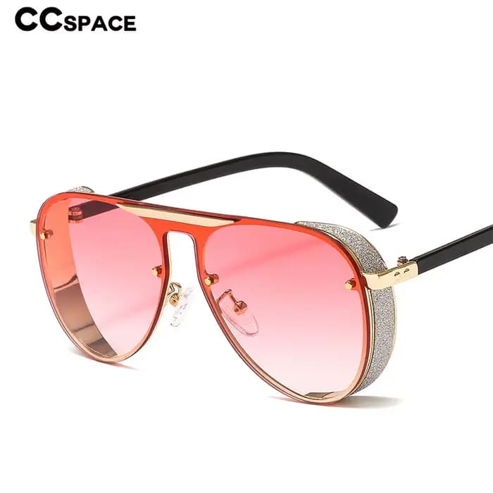 Lunettes de soleil roses vintage pour femmes