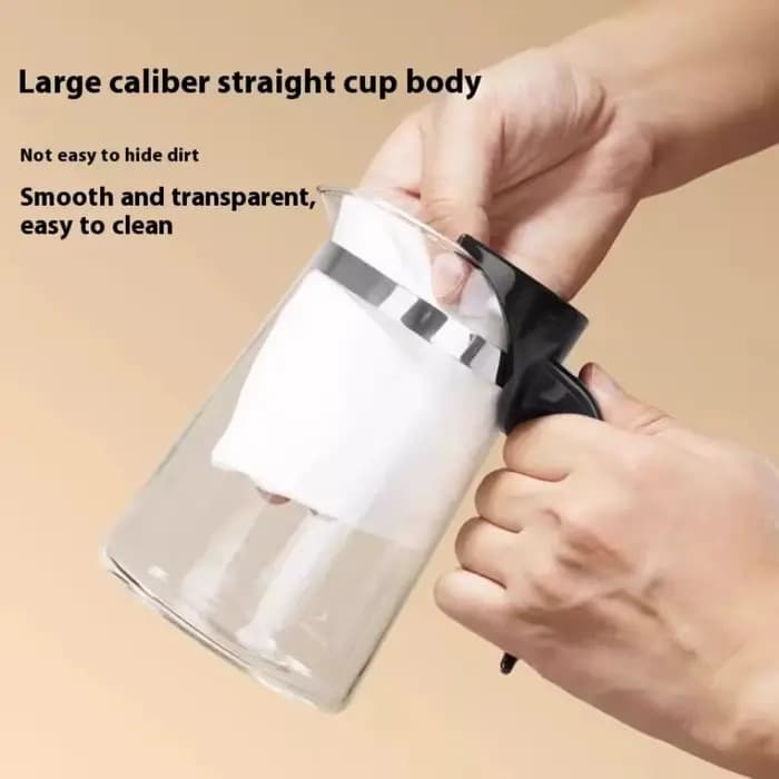 Théière créative en verre borosilicate de 750 ml avec filtre, grande capacité, pour la maison et le bureau, avec couvercle et tasse flottante pour un thé parfait