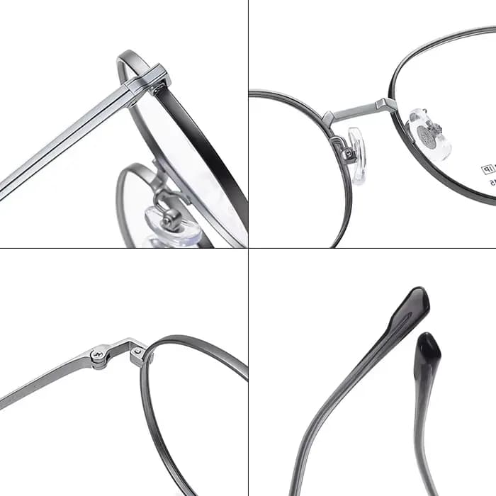 KAROS – lunettes de Prescription progressives rondes en titane