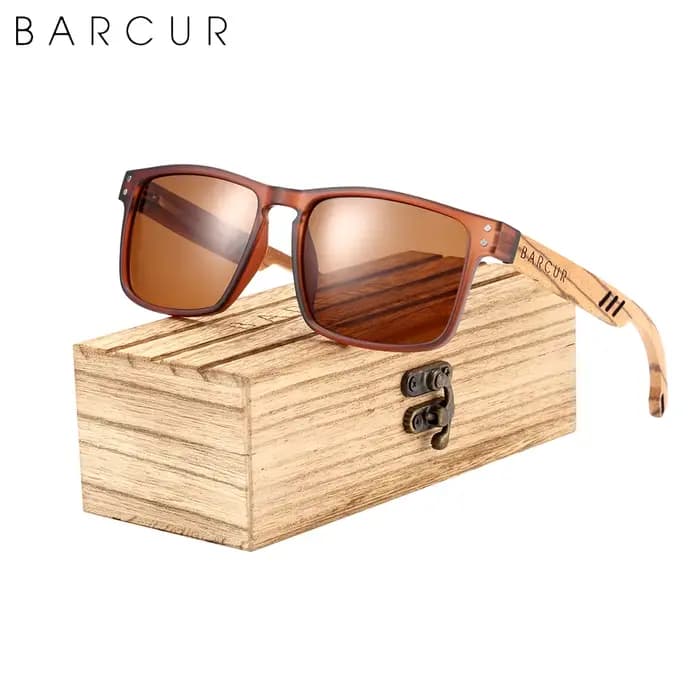 BARCUR Design – lunettes de soleil en bois pour hommes et femmes