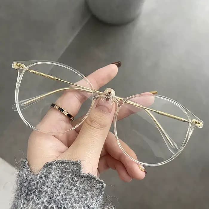 Nouvelles lunettes polygonales rondes unisexes pour hommes et femmes